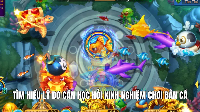 Tìm hiểu lý do cần học hỏi kinh nghiệm chơi bắn cá