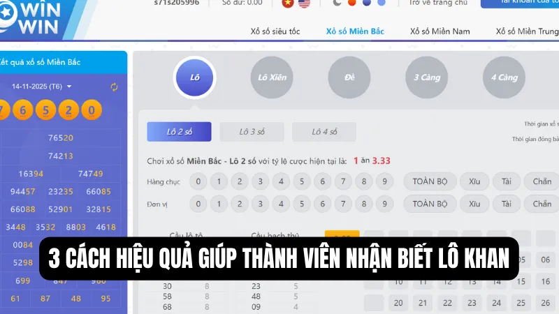 3 cách hiệu quả giúp thành viên nhận biết lô khan